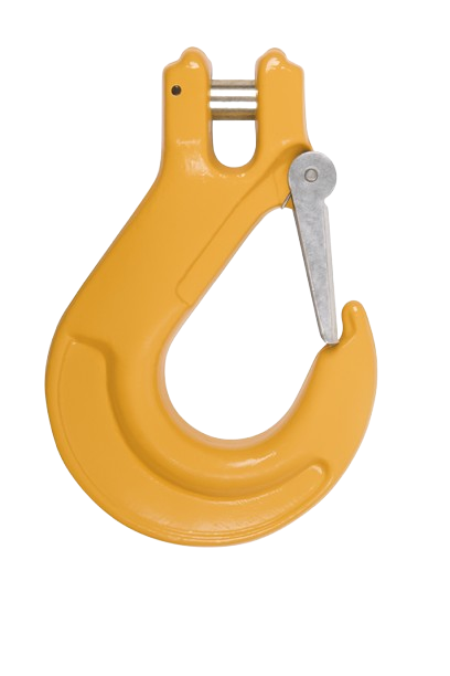 Clevis Hook jaune Painted Alloy Steel Zinc 1/2 Grade 80