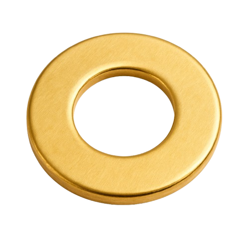 Flat Washer USS Brass #10 * 7/16 OD