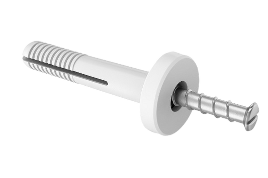 Plastic Removable Achors White Nylon 1/4-20 * 2"