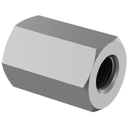 Female Hexagonal Fully Threaded Standoff Aluminum 2-56 * 7/16"