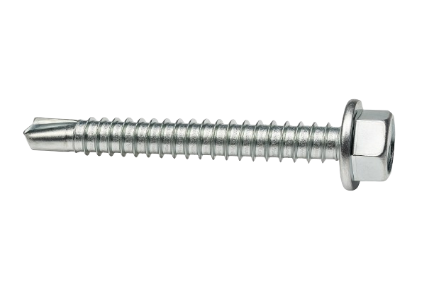 Hexagonal Head Drilling Screw Zinc #12 * 2-1/2"