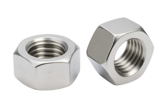 Imperial Hexagonal Nut 304 Stainless Steel 7/16-14 External Hex