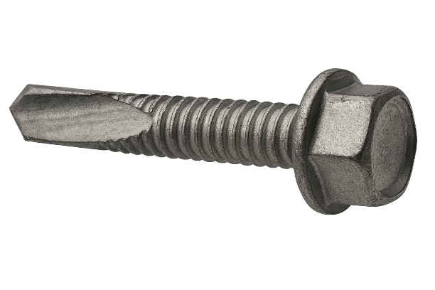 Hexagonal Head Drilling Screw Tek 5 Hot Dip Galvanized 1/4-28 * 5"