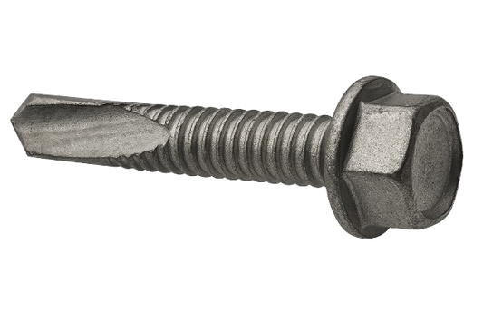 Hexagonal Head Drilling Screw Tek 5 Hot Dip Galvanized 1/4-28 * 6"