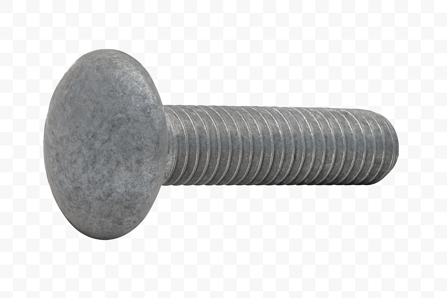 Imperial Carriage Bolt Dome Head Full Thread Galvanized 5/16-18 * 6" Grade 2