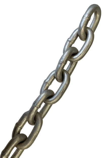 Straight Link Chain Zinc 3/16 Grade 30