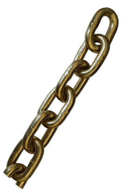 Straight Link Chain Zinc 5/16 Grade 30