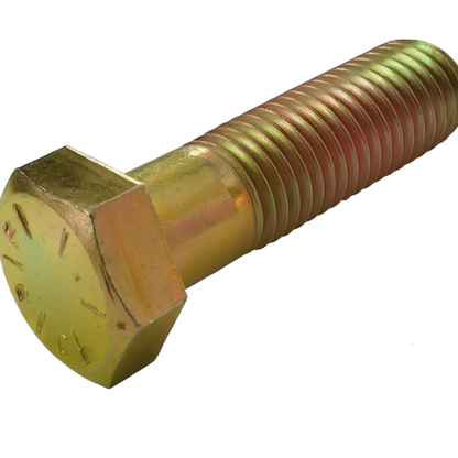 Imperial Hexagonal Bolt Partial Thread Yellow Zinc Plated  3/4-10 * 4-1/4" Grade 8