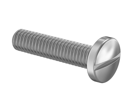 Pan Head Machine Screw Full Thread Stainless Steel 10-24 * 2-1/4" [Philips Drive]