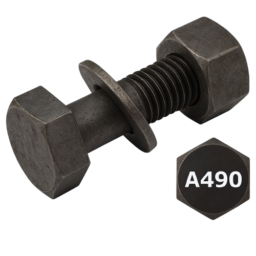 Imperial Structural Hexagonal Bolt Partial Thread Plain Alloy Steel 3/4-10 * 2" Grade A490
