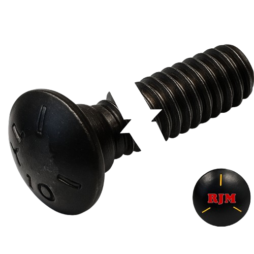 Imperial Carriage Bolt Dome Head Full Thread Zinc Plated 5/16-18 * 1-1/4" Grade 5