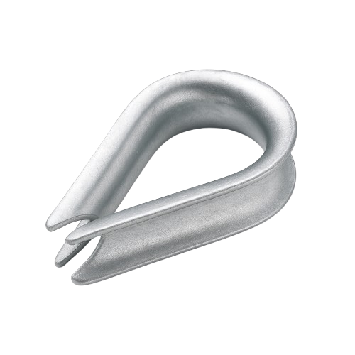 Cosses Pour Câbles Métalliques En Zinc 3/64