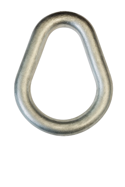 Pear Shaped Link Hot Dip Galvanized 1/2-13 * 3 [WLL : 7000 LBS]