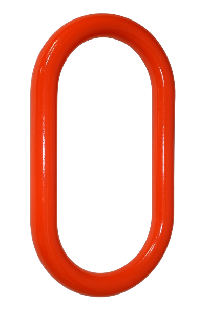 Oblong Link Orange Painted Alloy Steel 1-3/4 * 12'' Grade 80