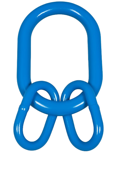 Oblong Link Assembly Blue Painted Alloy Steel 1-1/2 * 10-1/2'' Grade 100