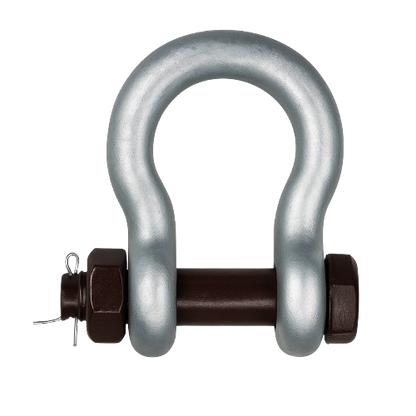 Safety-Pin Shackles Hot Dip Galvanized 3/8