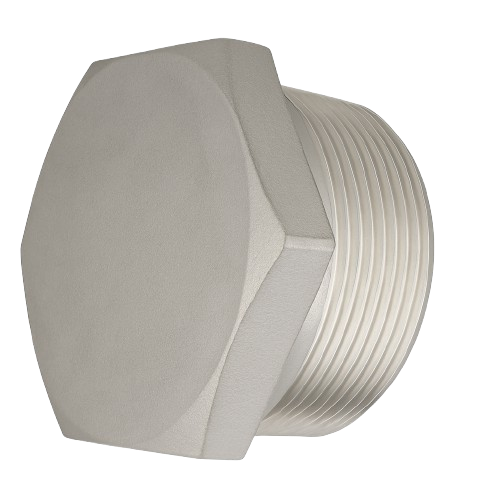 Low Pressure Hexagonal Head Plug Pipe Thread Steel 1/4-18 * 3/4" [NPT]
