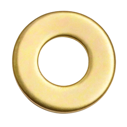 Flat Washer USS Cadium Plated 1/2 * 1-3/8 OD Grade 9