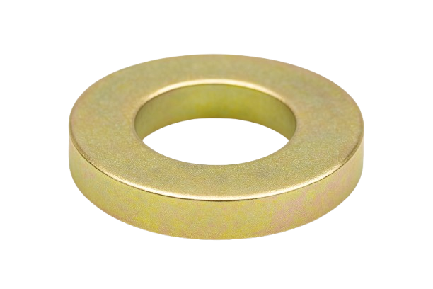 Thick Flat Washer SAE Yellow Zinc 9/16 * 1-1/4 OD Grade 2H