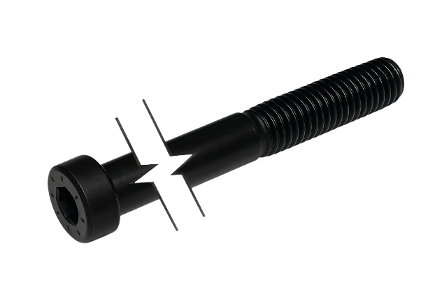 Metric Low Head Socket Head Cap Screw Black-Oxide Alloy Steel Partial Thread M8 * 1.25 * 25mm Grade 10.9 [Allen Key]