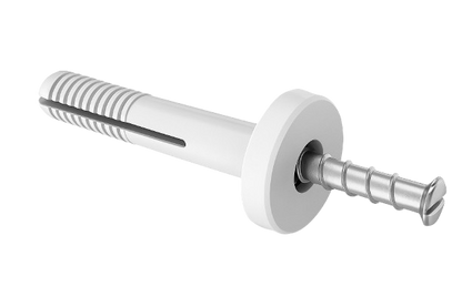 Plastic Removable Achors White Nylon 1/4-20 * 2"