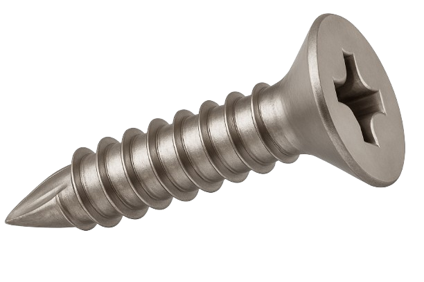Flat Head Self-Drilling Screw 410 Stainless Steel #10 * 1-1/4" [Philips Drive]
