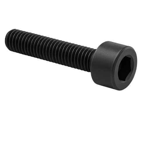 Socket Head Cap Screw Full Thread Black Steel 1-3/4-5 * 3" Grade 8 [Cup Point] [Allen Drive]
