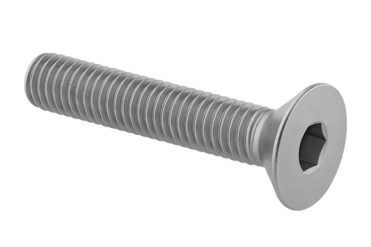 Flat Head Cap Screw Full Thread Stainless Steel 5/8-11 * 1-1/4" [Cup Point] [Allen Drive]