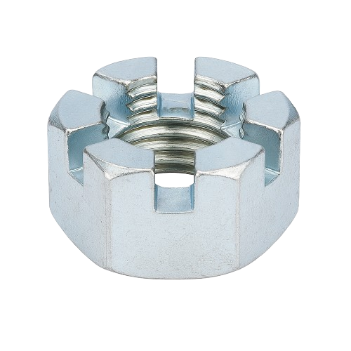 Castel Nut Fine Thread zinc Steel 1-1/4-12 Grade 2