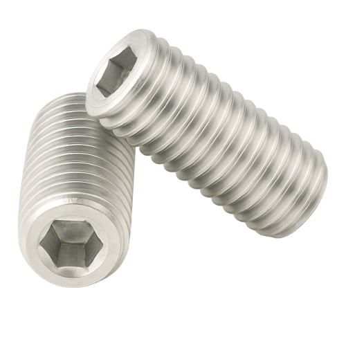 Set Screw Full Thread 304 Stainless Steel 2-56 * 1/8" [Cup Point] [Allen Drive]