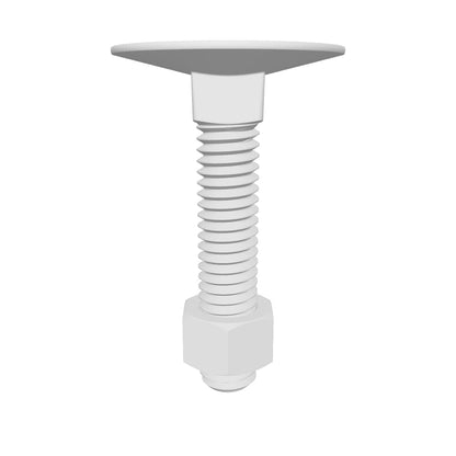Imperial Elevator Bolt Full Thread 304 Stainless Steel   5/16-18  * 2"