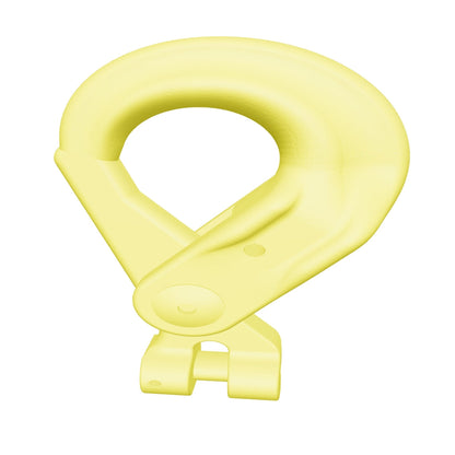 Clevis Hook jaune Painted Alloy Steel 3/8 Grade 80