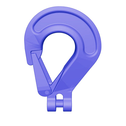 Clevis Hook bleu Painted Alloy Steel 3/4 Grade 100
