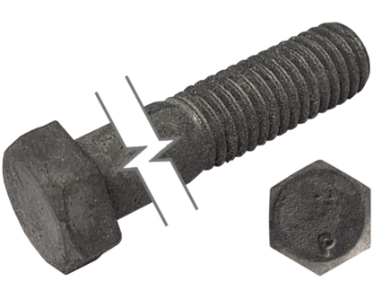 Imperial Hexagonal Bolt Partial Thread Galvanized  3/4-10 * 9" Grade 2