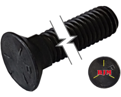 Imperial Plow Bolt Full Thread Plain Alloy Steel 3/8-16 * 1-1/4" Grade 5
