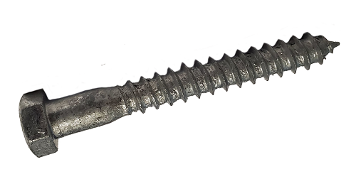 Hexagonal Lag Screw Hot Dip Galvanized 3/8 * 1-1/2"
