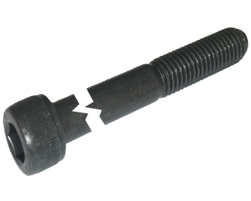 Metric Socket Head Cap Screw Black-Oxide Alloy Steel Partial Thread Extra Fine Thread M12 * 1.25 *  75mm Grade 12.9 [Allen Key]
