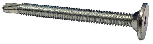 Wafer Flat Head Drilling Screw Zinc #10 * 1-1/2" [Philips Drive]